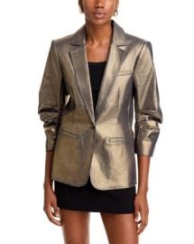 Cinq Sept Khloe Metallic Blazer Bloomingdales at Bloomingdales