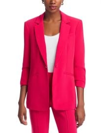 Cinq Sept Khloe Ruched-Cuff Blazer Bloomingdales at Bloomingdales