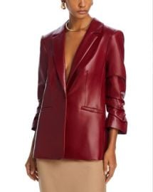 Cinq Sept Kylie Faux Leather Jacket Bloomingdales at Bloomingdales