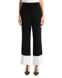 Cinq Sept Maesa Contrast Hem Pants Bloomingdale39s at Bloomingdales