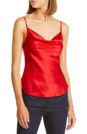 Cinq Sept Marta Bow Back Silk Cami at Nordstrom