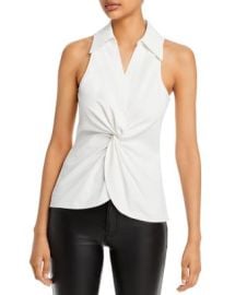 Cinq Sept Mckenna Twisted Top Bloomingdales at Bloomingdales