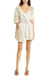 Cinq Sept Milly Asymmetrical Belted Utility Dress at Nordstrom