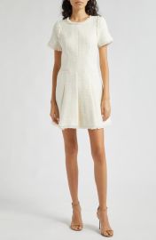 Cinq Sept Nova Tweed Fit Flare Dress at Nordstrom