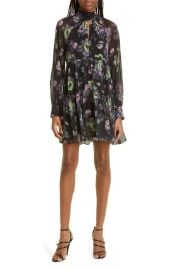 Cinq Sept Revina Midnight Bloom Floral Print Long Sleeve Dress at Nordstrom