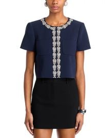 Cinq Sept Samina Embellished Jacket Bloomingdales at Bloomingdales