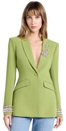 Cinq Sept Stacked Jewelry Embroidered Cheyenne Blazer at Shopbop