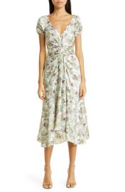 Cinq Sept Walker Floral Ruched Dress at Nordstrom