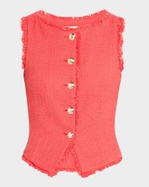 Cinq a Sept Camen Boucl Vest at Neiman Marcus