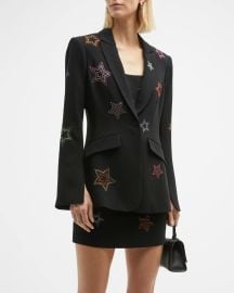 Cinq a Sept Cheyenne Beaded Star Blazer at Neiman Marcus