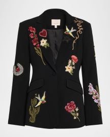 Cinq a Sept Cheyenne Embroidered Western Amour Blazer at Neiman Marcus