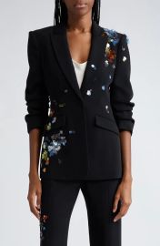 Cinq a Sept Cheyenne Floral Pailette Blazer at Nordstrom