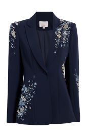 Cinq a Sept Coastal Floral Embroidered Cheyenne Blazer at Cinq a Sept