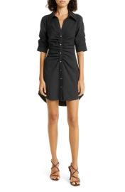 Cinq a Sept Elina Gathered Shirtdress at Nordstrom