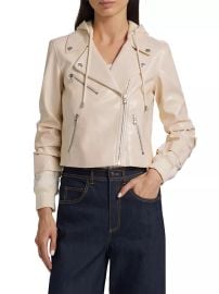 Cinq a Sept Evie Faux Snakeskin Jacket at Saks Fifth Avenue