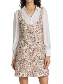 Cinq a Sept Florianna Tweed Minidress at Saks Fifth Avenue