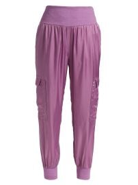 Cinq a Sept Giles Cargo Joggers in Violet at Saks Fifth Avenue