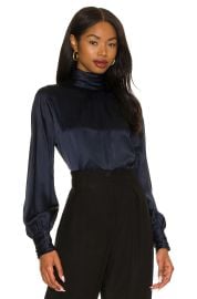 Cinq a Sept Jayla Top in Navy at Revolve