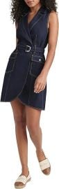 Cinq a Sept Jenessa Sleeveless Denim Dress at Amazon