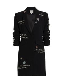 Cinq a Sept Joel Embroidered Blazer Dress at Cinq a Sept