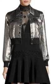 Cinq a Sept Kane Metallic Jacket at Neiman Marcus