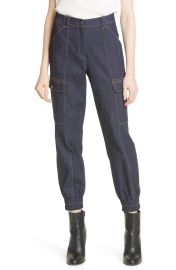 Cinq a Sept Kelly Denim Cargo Pants at Nordstrom