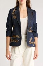 Cinq a Sept Khloe Denim Blazer at Nordstrom Rack