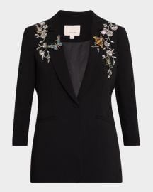 Cinq a Sept Khloe Embellished Blazer at Neiman Marcus