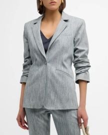 Cinq a Sept Khloe Stretch Cotton Blend Blazer at Neiman Marcus