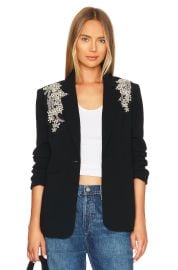 Cinq a Sept Kylie Crystal Embellished Blazer at Revolve