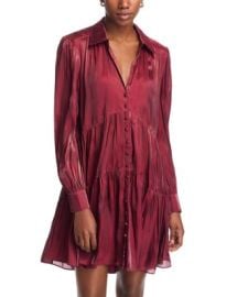 Cinq a Sept Lilly Tiered Shirt Dress at Bloomingdales