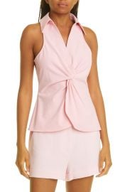 Cinq a Sept McKenna Sleeveless Blouse in Pink Quartz  at Nordstrom