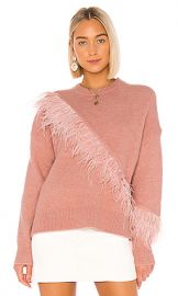 Cinq a Sept Merritt Pullover in Peony Pink from Revolve com at Revolve