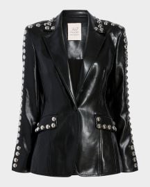 Cinq a Sept Milly Studded Jacket at Neiman Marcus