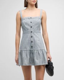 Cinq a Sept Mina Stretch Cotton Blend Sundress at Neiman Marcus