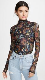 Cinq a Sept Paisley Turtleneck at Shopbop