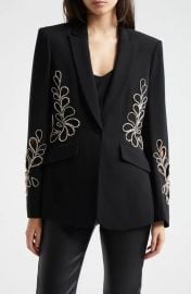 Cinq a Sept Rhinestone Paisley Cheyenne Blazer at Nordstrom