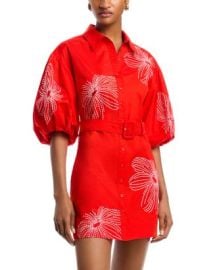 Cinq a Sept Sunburst Rhea Embroidered Dress at Bloomingdales