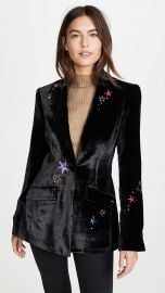 Cinq a Sept Velvet Starlight Estelle Blazer at Shopbop