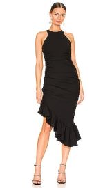 Cinq a Sept Willa Midi Dress in Black at Revolve