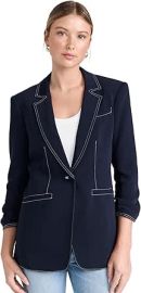 Cinq a Sept Womenx27s Crepe Khloe Blazer at Womens Clothing store at Amazon