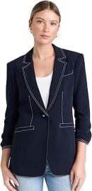 Cinq a Sept Womenx27s Crepe Khloe Blazer at Womens Clothing store at Amazon