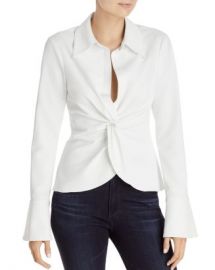 Cinq agrave Sept Cinq A Sept McKenna Twist Front Top   Bloomingdales at Bloomingdales