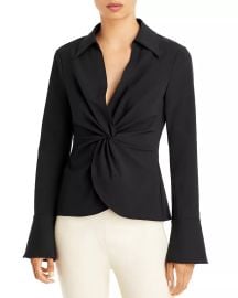 Cinq agrave Sept Cinq A Sept McKenna Twist Front Top   Bloomingdales at Bloomingdales