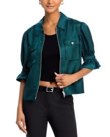 Cinq agrave Sept Cinq a Sept Holly Cropped Twill Jacket Bloomingdales at Bloomingdales