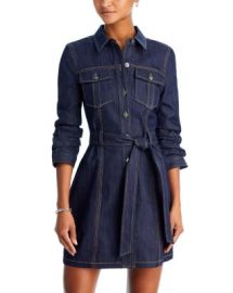 Cinq agrave Sept Clea Belted Shirt Dress Bloomingdales at Bloomingdales