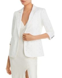 Cinq agrave Sept Ditsy Rhinestone Embellished Khloe Blazer Bloomingdales at Bloomingdales