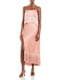 Cinq agrave Sept Eastwood Fringed Silk Midi Dress   Bloomingdales at Bloomingdales