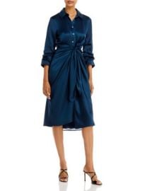 Cinq agrave Sept Jacey Silk Shirt Dress   Bloomingdales at Bloomingdales