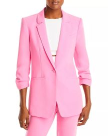 Cinq agrave Sept Khloe Ruched-Cuff Blazer Bloomingdales at Bloomingdales